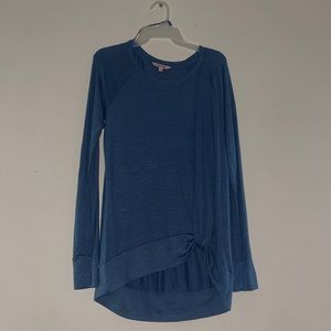 Juicy Couture Blue Long Sleeve Top!! Size Lg